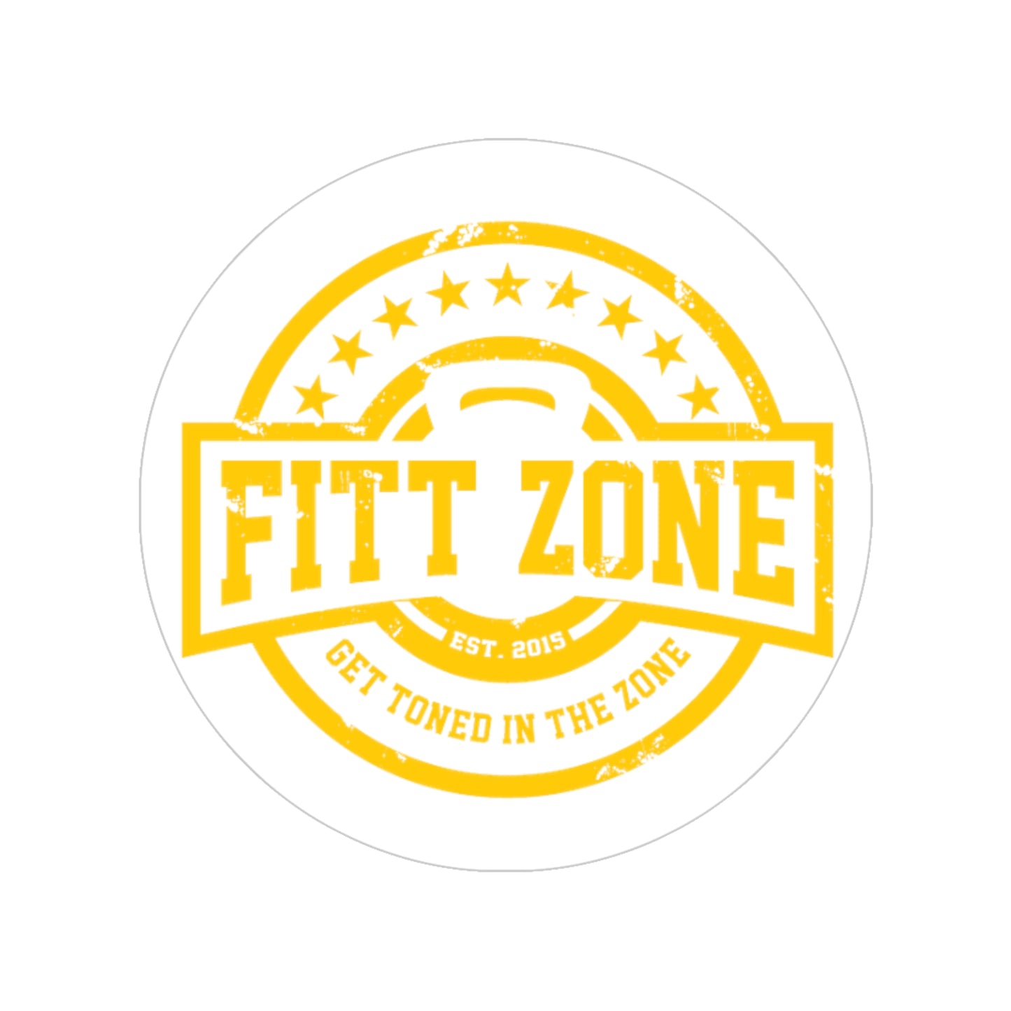 Transparent Outdoor Stickers, Round, 1pcs