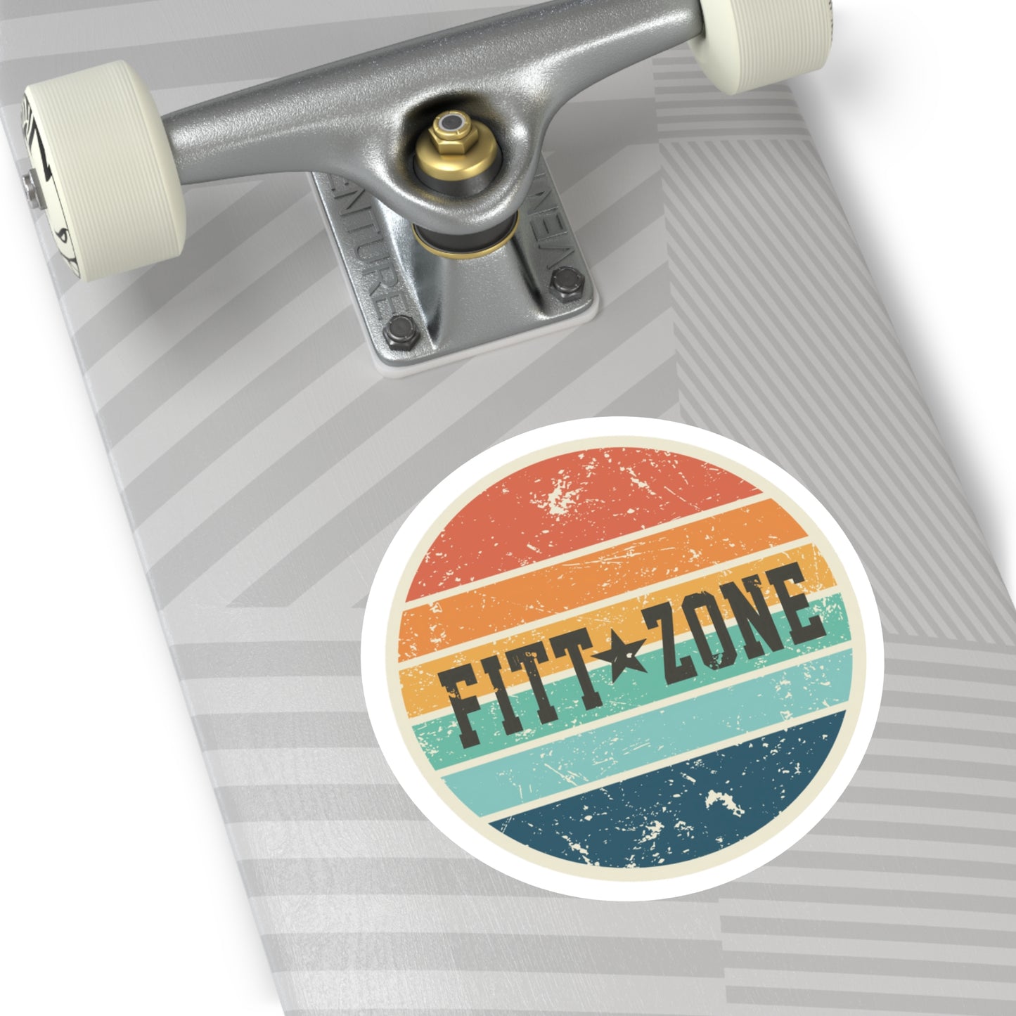 Fitt Zone Car Sticker