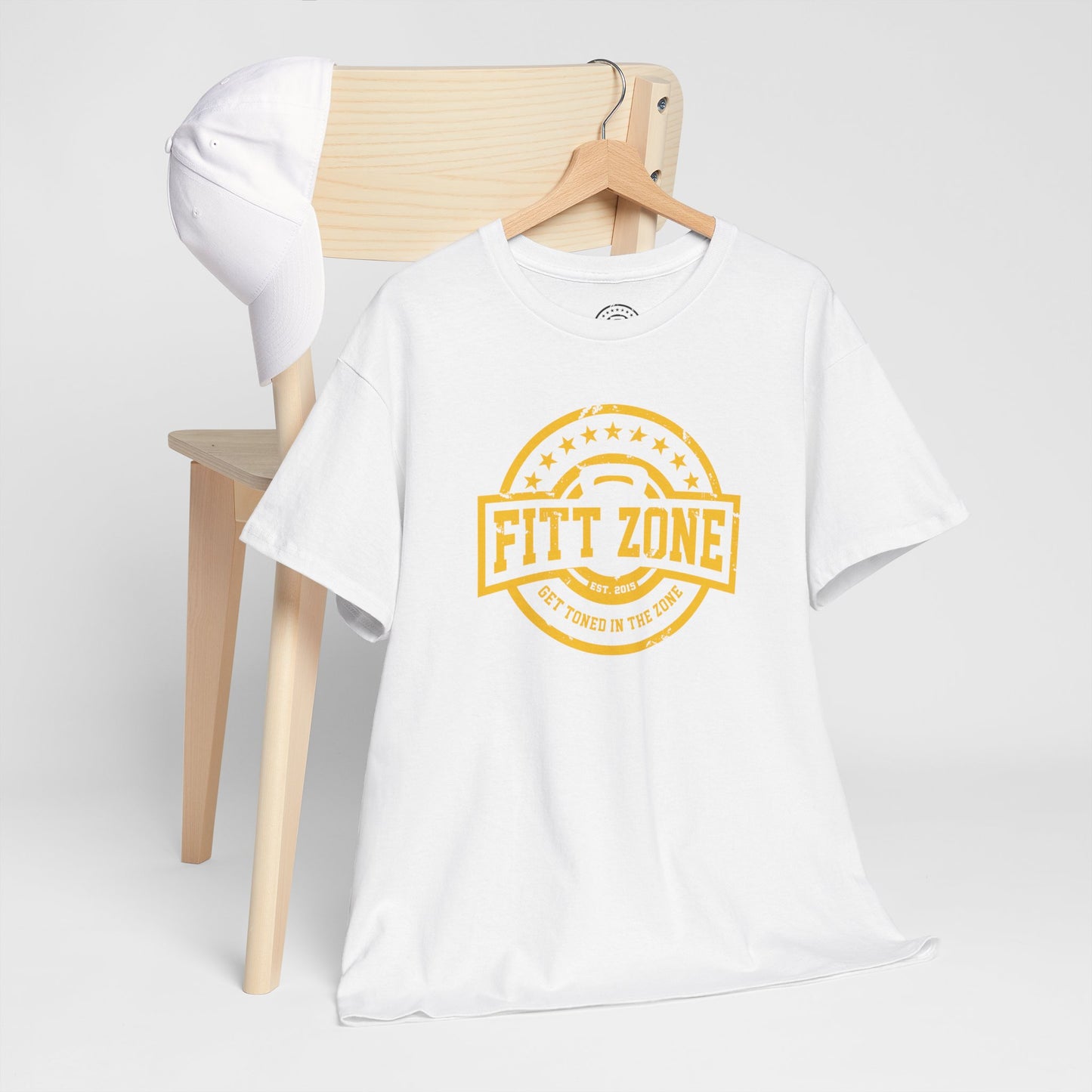 Heavy Cotton Tee - Fitt Zone Workout Comfort Tee