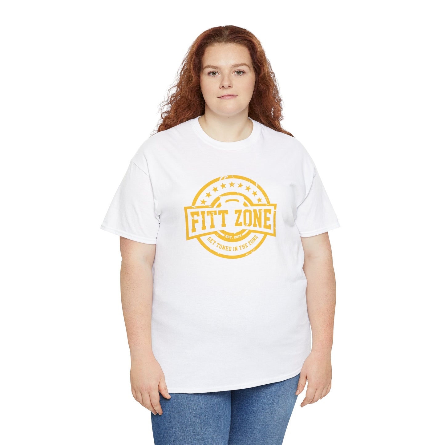 Heavy Cotton Tee - Fitt Zone Workout Comfort Tee